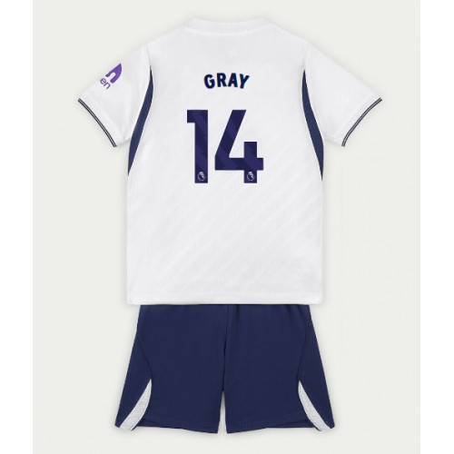 Tottenham Hotspur Archie Gray #14 Koti Peliasu Lasten 2026-27 Lyhythihainen (+ Lyhyet housut)
